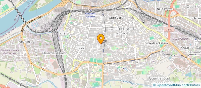 localisation de l'entreprise MONSIEUR ENZO LEBOUCHER  AVIGNON