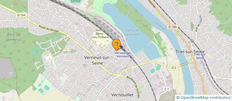 localisation de l'entreprise MONSIEUR ENZO LEBRETON  VERNEUIL-SUR-SEINE