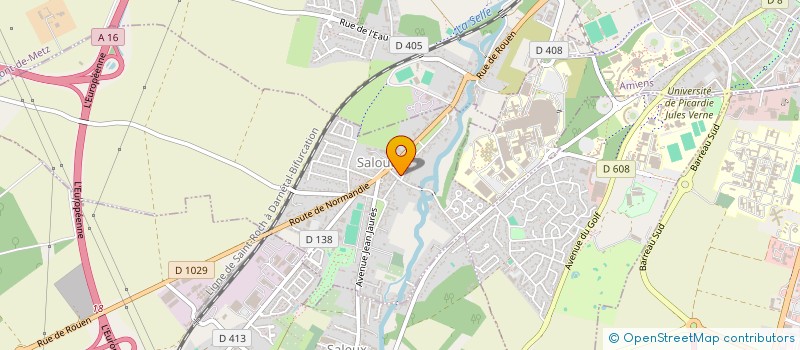 localisation de l'entreprise MONSIEUR ENZO LEDO  SALEUX