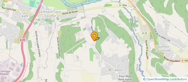 localisation de l'entreprise MONSIEUR ENZO LEGRAND GOESSANT  ABLON