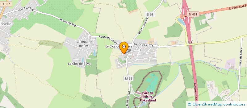 localisation de l'entreprise MONSIEUR ENZO LEHALLE FERREIRA  FEY