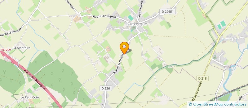 localisation de l'entreprise MONSIEUR ENZO LEMAITRE  ZUTKERQUE