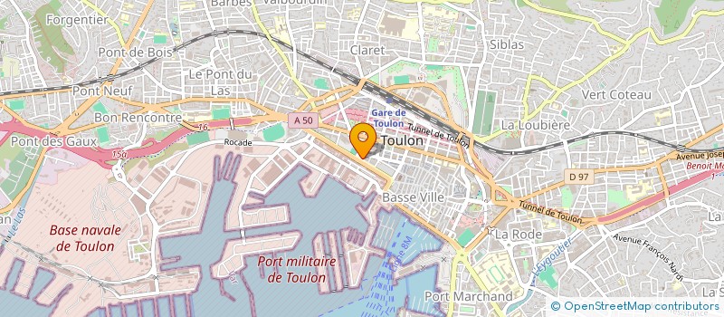 localisation de l'entreprise MONSIEUR ENZO LEPAGE à TOULON