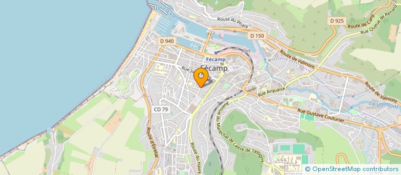 localisation de l'entreprise MONSIEUR ENZO LEROY à FECAMP