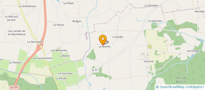 localisation de l'entreprise MONSIEUR ENZO LEROY  SAINT-GANTON