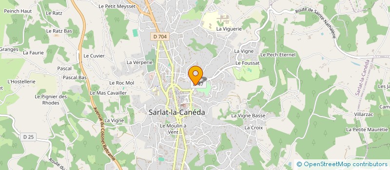 localisation de l'entreprise MONSIEUR ENZO LEYDIS  SARLAT-LA-CANEDA