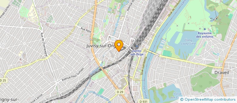 localisation de l'entreprise MONSIEUR ENZO LIGONNIERE à JUVISY-SUR-ORGE