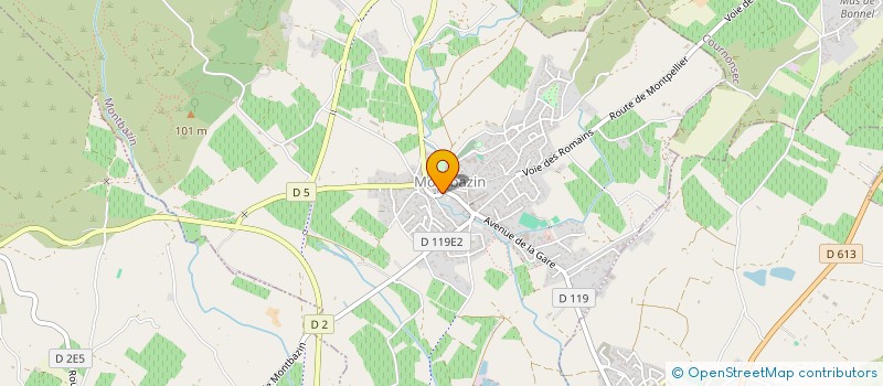 localisation de l'entreprise MONSIEUR ENZO LIGUORI  MONTBAZIN