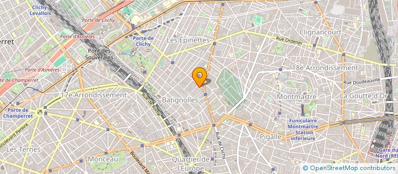 localisation de l'entreprise MONSIEUR ENZO LIMBERT  PARIS 17