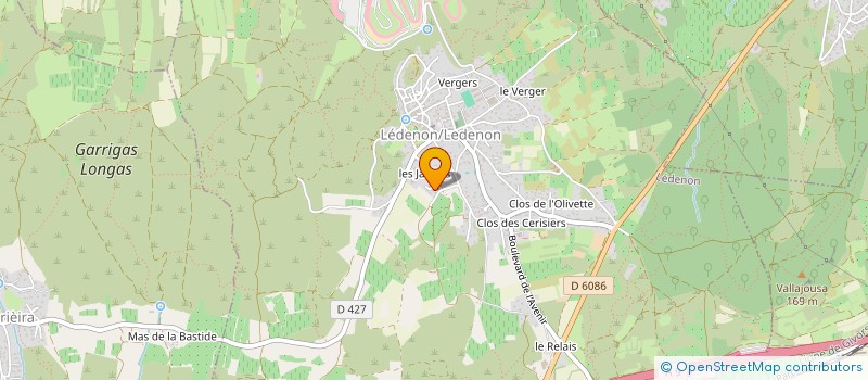 localisation de l'entreprise MONSIEUR ENZO LLOBET  LEDENON