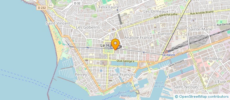 localisation de l'entreprise MONSIEUR ENZO LOOTENS  LE HAVRE