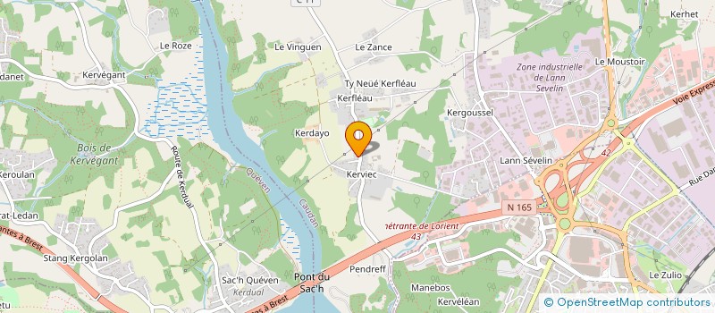 localisation de l'entreprise MONSIEUR ENZO LOPER à CAUDAN