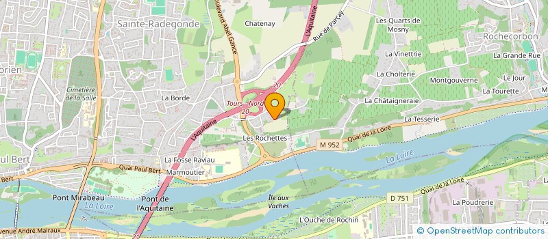 localisation de l'entreprise MONSIEUR ENZO LUIS  TOURS