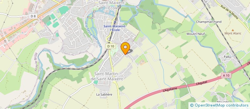 localisation de l'entreprise MONSIEUR ENZO MAGOT  SAINT-MARTIN-DE-SAINT-MAIXENT