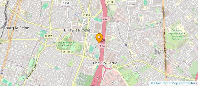 localisation de l'entreprise MONSIEUR ENZO MAHE  L'HAY-LES-ROSES