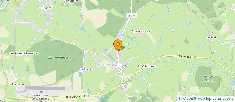 localisation de l'entreprise MONSIEUR ENZO MAKALSKI  POUILLOUX