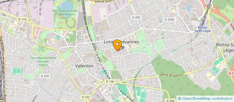 localisation de l'entreprise MONSIEUR ENZO MALA MAKANI  LIMEIL-BREVANNES