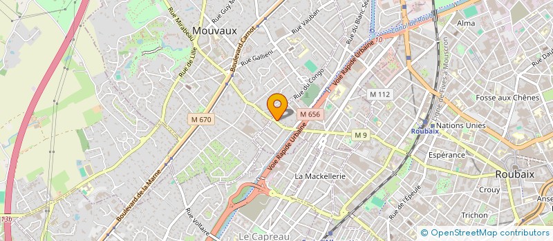 localisation de l'entreprise MONSIEUR ENZO MALFAIT  TOURCOING