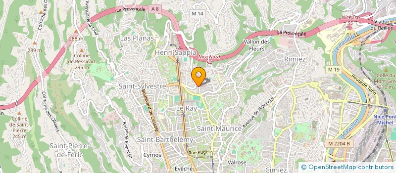 localisation de l'entreprise MONSIEUR ENZO MALLO à NICE