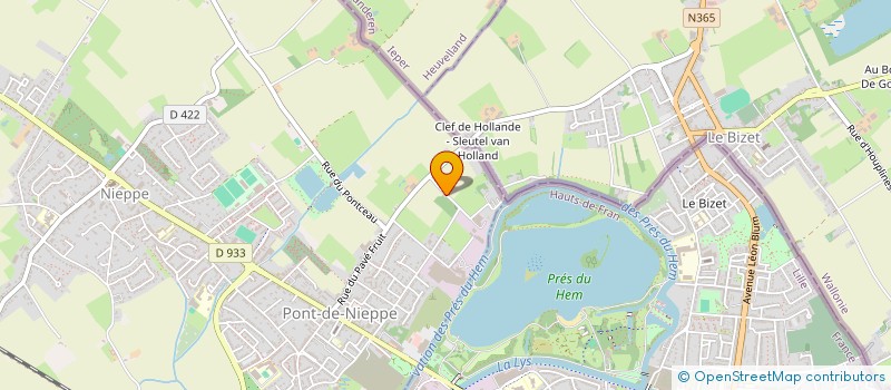 localisation de l'entreprise MONSIEUR ENZO MARESCAUX  NIEPPE