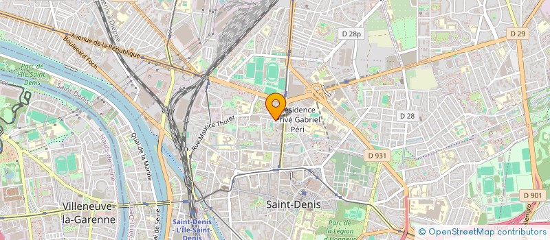 localisation de l'entreprise MONSIEUR ENZO MARIE  SAINT-DENIS