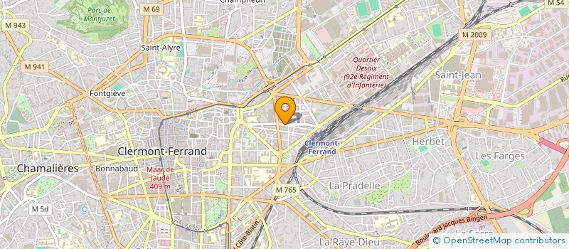 localisation de l'entreprise MONSIEUR ENZO MARQUES  CLERMONT-FERRAND