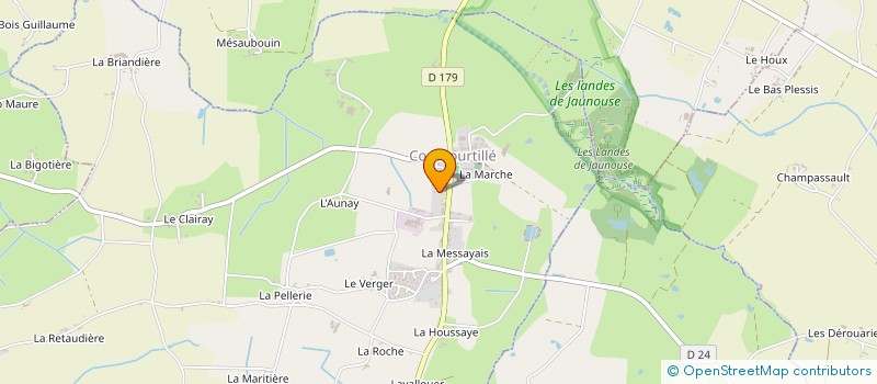 localisation de l'entreprise MONSIEUR ENZO MARTIN  CHATILLON-EN-VENDELAIS