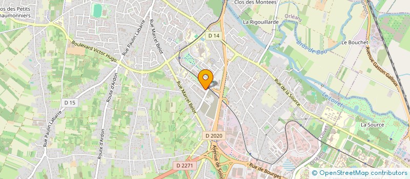 localisation de l'entreprise MONSIEUR ENZO MARTINEZ à OLIVET
