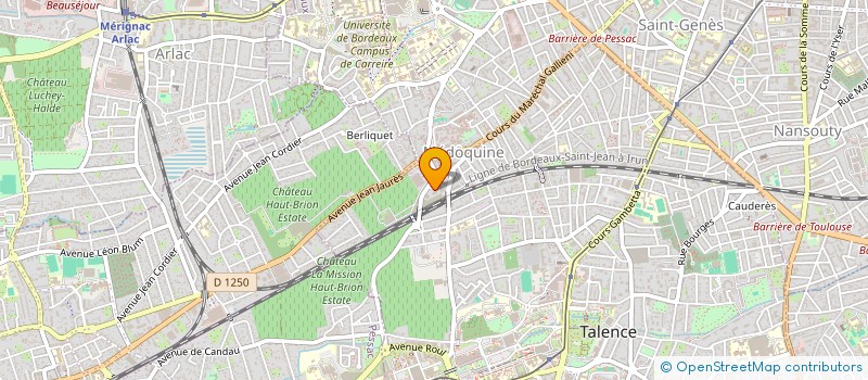 localisation de l'entreprise MONSIEUR ENZO MATIAS DABO  TALENCE