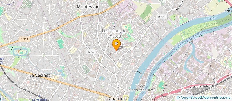 localisation de l'entreprise MONSIEUR ENZO MAZE--BERKANE  CHATOU