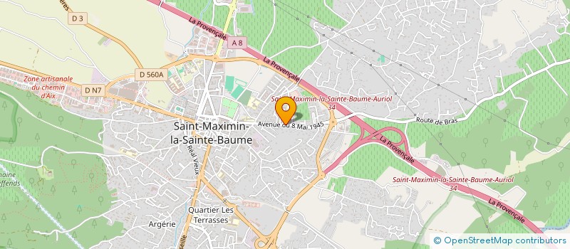 localisation de l'entreprise MONSIEUR ENZO MAZOYER à SAINT-MAXIMIN-LA-SAINTE-BAUME