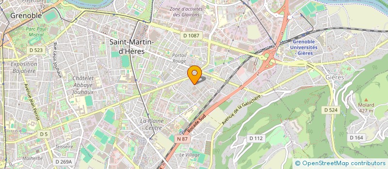 localisation de l'entreprise MONSIEUR ENZO MELLADO  SAINT-MARTIN-D'HERES