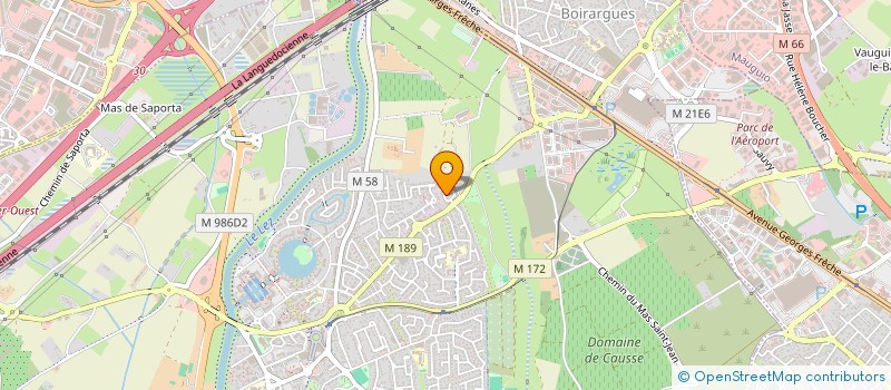 localisation de l'entreprise MONSIEUR ENZO MENUT  LATTES