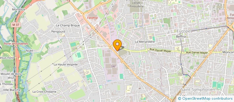 localisation de l'entreprise MONSIEUR ENZO MESLATI  SAINT-CYR-SUR-LOIRE