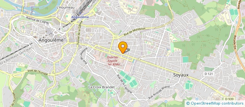 localisation de l'entreprise MONSIEUR ENZO MESLIER à ANGOULEME