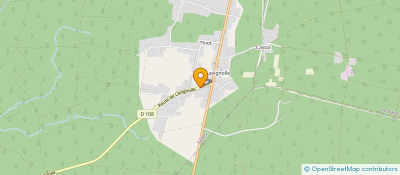 localisation de l'entreprise MONSIEUR ENZO MESNARD  SALLES