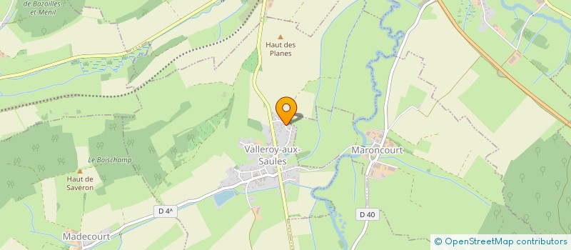 localisation de l'entreprise MONSIEUR ENZO METTLER  VALLEROY-AUX-SAULES