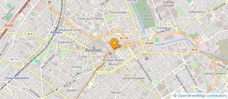 localisation de l'entreprise MONSIEUR ENZO MIGAN à ROUBAIX