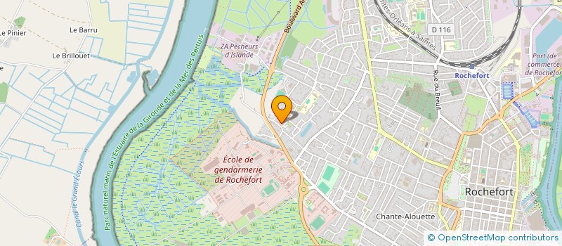 localisation de l'entreprise MONSIEUR ENZO MOREAU  ROCHEFORT