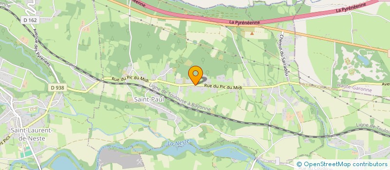 localisation de l'entreprise MONSIEUR ENZO MORELLI  SAINT-PAUL