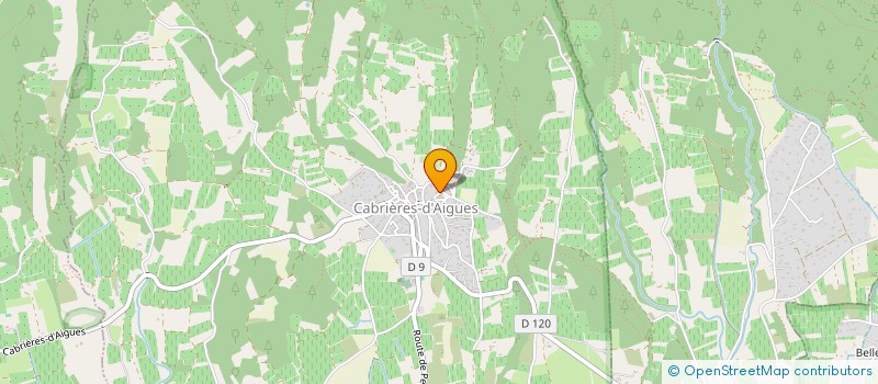 localisation de l'entreprise MONSIEUR ENZO MORILLE  CABRIERES-D'AIGUES