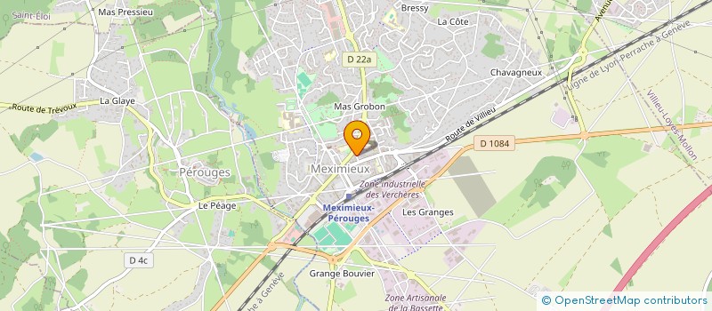 localisation de l'entreprise MONSIEUR ENZO MORTEL à MEXIMIEUX