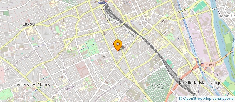 localisation de l'entreprise MONSIEUR ENZO MUSUMECI  NANCY