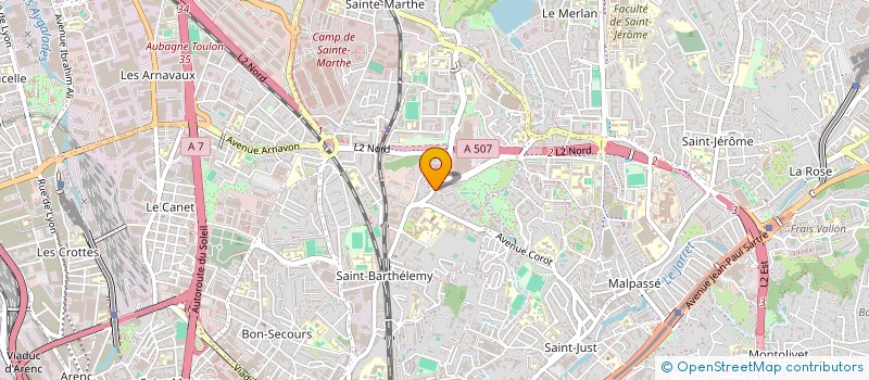 localisation de l'entreprise MONSIEUR ENZO NARDI  MARSEILLE