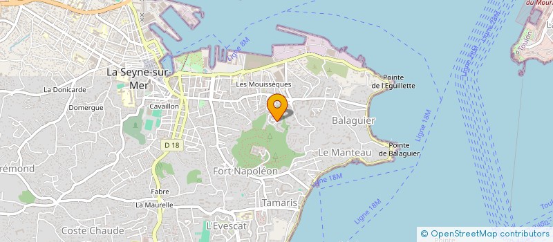 localisation de l'entreprise MONSIEUR ENZO NESSIOUI à LA SEYNE-SUR-MER