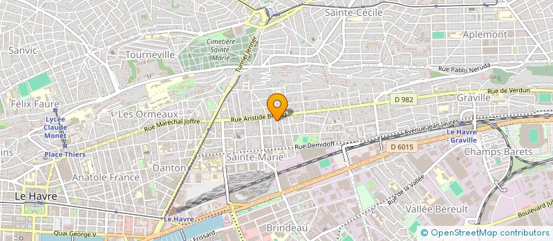 localisation de l'entreprise MONSIEUR ENZO NOSLEN  LE HAVRE