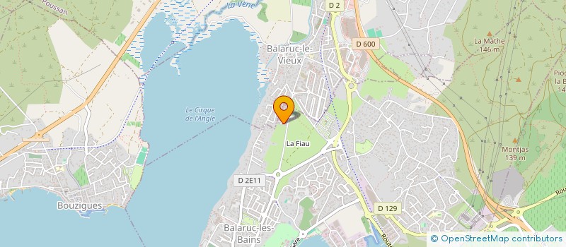 localisation de l'entreprise MONSIEUR ENZO NOUGAREDE  BALARUC-LES-BAINS