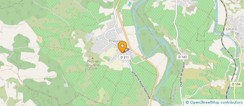 localisation de l'entreprise MONSIEUR ENZO ORTEGA  PREIXAN