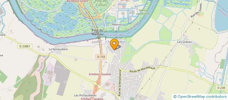 localisation de l'entreprise MONSIEUR ENZO OSPITAL  ECHILLAIS