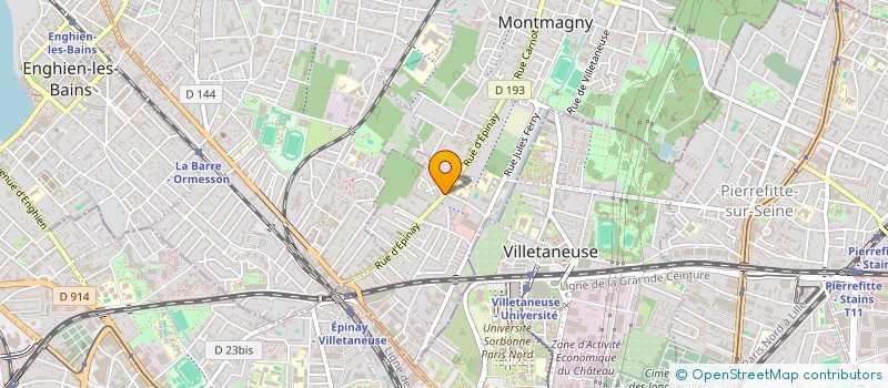 localisation de l'entreprise MONSIEUR ENZO OTIANGA--BOUKKA  MONTMAGNY